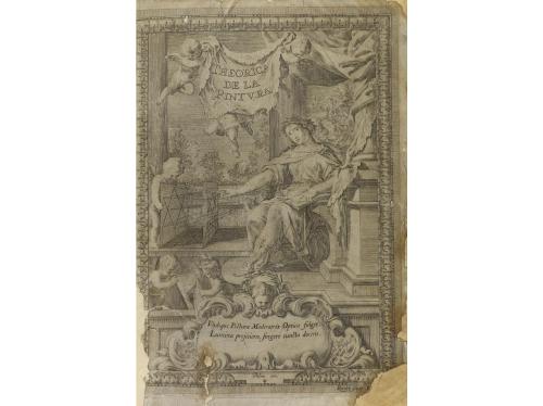 1715. LIBRO. (ARTE). PALOMINO, ANTONIO:. EL MUSEO PICTORICO,