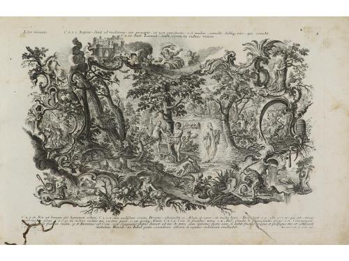 1748 ca. LIBRO. (GRABADO-BIBLIA). KLAUBER, JOSEPHO & JOANNE: