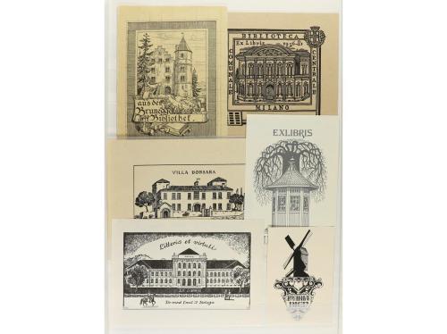 s. XX. COLECCIONISMO. (EX-LIBRIS). GARCIA FALGÀS; BOQUÉ, PLÀ