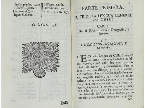 1765. LIBRO. (LENGUAS INDÍGENAS). FEBRES, ANDRES:. ARTE DE L