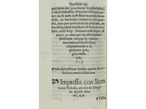 1581. LIBRO. (MORAL CRISTIANA). CORDOVA, ANTONIO DE:. TRATAD