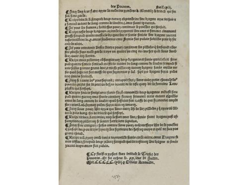 1567. LIBRO. (GÓTICO-MEDICINA). VILLE NOVE, ARNOUL:. LE TRES