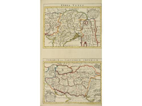 1705 ca. LIBRO. (ATLAS). SANSON, NICOLAS; LE CLERC, JEAN:. 
