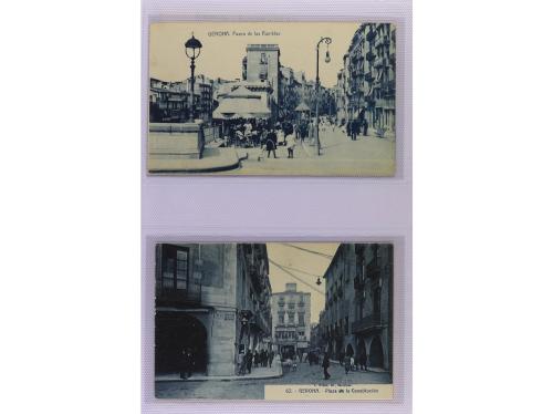 1920 ca. POSTALES. (GIRONA). LOTE DE 72 POSTALES DE GIRONA. 