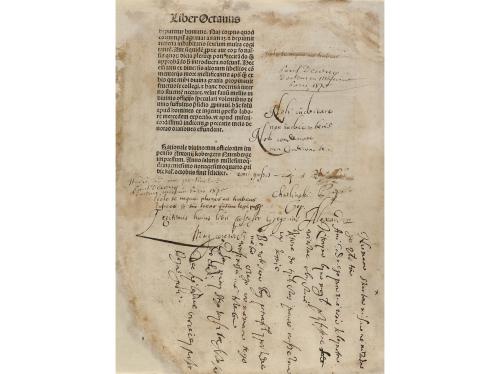 1494. LIBRO. (INCUNABLE). DURANTI, G.:. RATIONALE DIVINORUM 