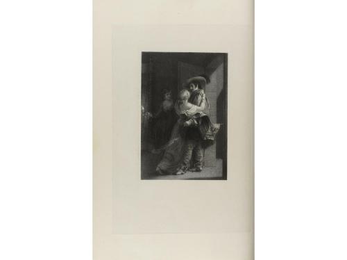 1866. LIBRO. (BIBLIOFILIA-FRANCESA). MUSSET, ALFRED:. OEUVRE