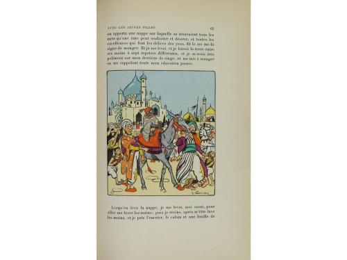 1920. LIBRO. (BIBLIOFILIA). HISTOIRE DU PORTEFAIX AVEC LES J