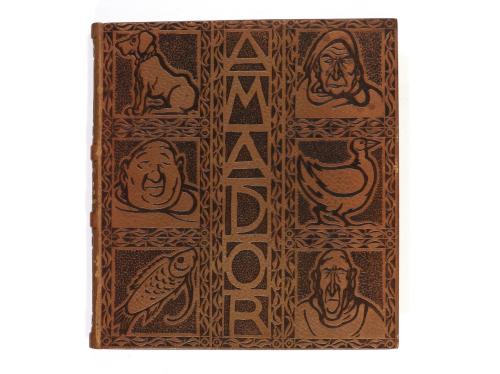 1921. LIBRO. (BIBLIOFILIA). BALZAC, HONORÉ:. SUR LE MOYNE AM