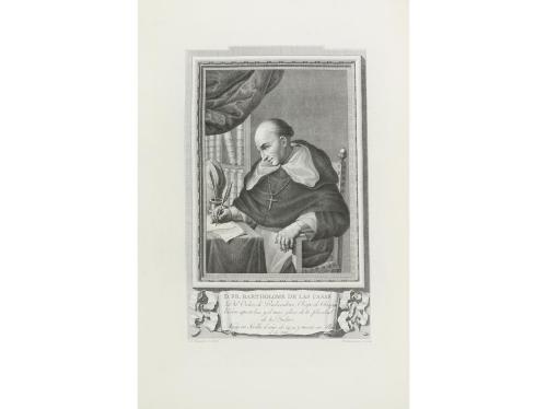 1791. LIBRO. (GRABADOS- BIOGRAFÍAS). RETRATOS DE LOS ESPAÑOL