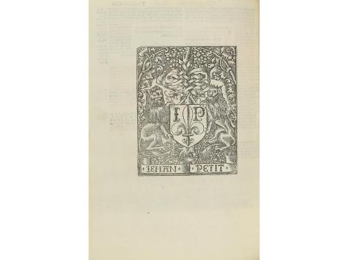 1520. LIBRO. (GÓTICO). GREGORII ROMANI:. DECRETALIUM. Parisi