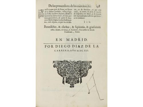 1640. LIBRO. (DERECHO). RECOPILACION DE LAS LEYES DESTOS REY