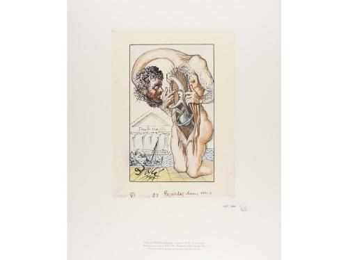 2005. LIBRO. (BIBLIOFILIA-ARTE). MONTAIGNE, MICHEL DE, DALÍ,