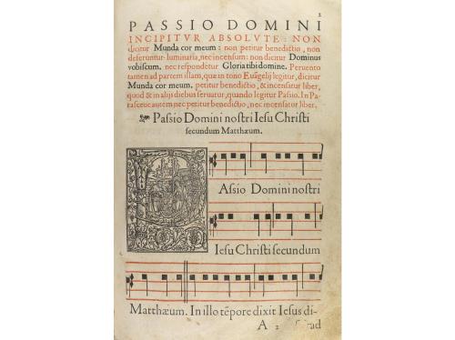 1515 ca. LIBRO. (MÚSICA-ARTE). PORRO PIETRO PAOLO:. GRADUAL 