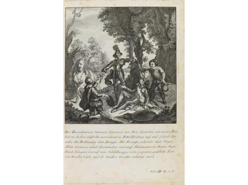 1840 ca. LIBRO. (CERVANTINA). KOYPL:. BILDER ZUM DON QUIXOTE