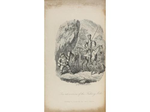 1834. LIBRO. (CERVANTINA). CRUIKSCHANK, GEORGE:. ILLUSTRATIO