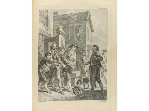 1755. LIBRO. (CERVANTINA). CERVANTES SAAVEDRA, MIGUEL DE:. T