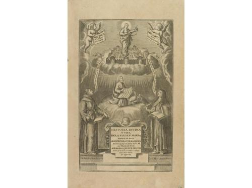 1755. LIBRO. (HUMANIDADES). JESUS DE AGREDA, MARIA DE:. MYST