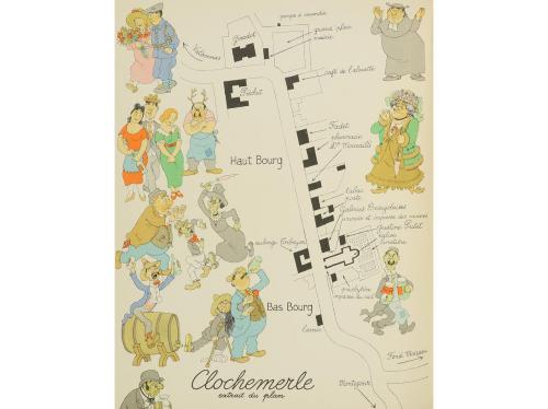 1934. LIBRO. (BIBLIOFILIA). CHEVALIER, GABRIEL:. CLOCHEMERLE