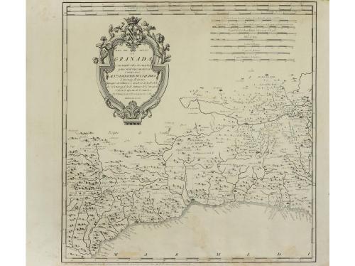 1761. MAPA. [LOPEZ, TOMAS:]. MAPA DEL REYNO DE GRANADA... de