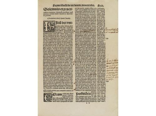 1527. LIBRO. (GÓTICO). PETRO JACOBI:. PRACTICA SUBTILISSIMI 