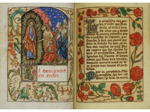 s. XIX. LIBRO. (FACSÍMIL). CREDO ILUMINADO DE SIR DE JOINVIL