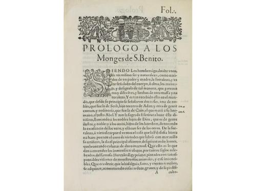 1601. LIBRO. (DERECHO). SANDOVAL, PRUDENCIO DE:. PRIMERA PAR