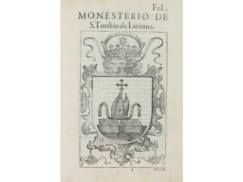 1601. LIBRO. (DERECHO). SANDOVAL, PRUDENCIO DE:. PRIMERA PAR