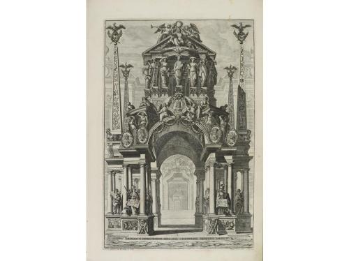 1725. LIBRO. (ARQUITECTURA-FACTICIO). BÖMER, ANTONIO:. TRIUM