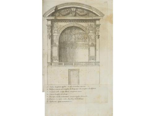 1656. LIBRO. (ARQUITECTURA). RASPONO, CAESARE:. DE BASILICA 