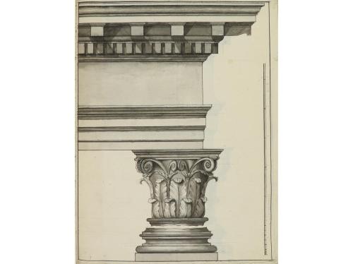 1770 ca. MANUSCRITO. (ARQUITECTURA). MANUSCRITO PARA USO PAR