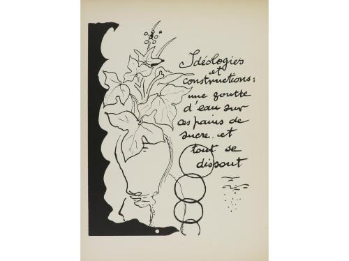 1948. LIBRO. (ARTE). CAHIER DE G. BRAQUE. 1916-1947. Paris: 