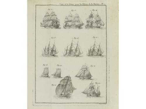 1788. LIBRO. (CIENCIAS-BARCOS). FORFAIT, M.:. TRAITÉ ÉLÉMENT