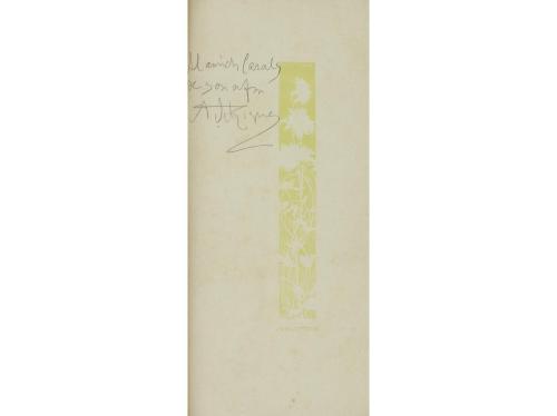 1899. LIBRO. (BIBLIOFILIA-LITERATURA CATALANA). RIQUER, ALEX