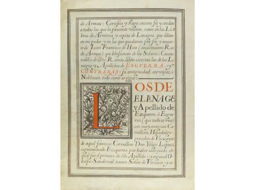 1652. MANUSCRITO. (EJECUTORIA-FELIPE IV). CERTIFICACIÓN DE A