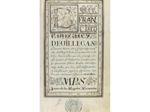 1709. MANUSCRITO. (EJECUTORIA-FELIPE V). CARTA EJECUTORIA DE