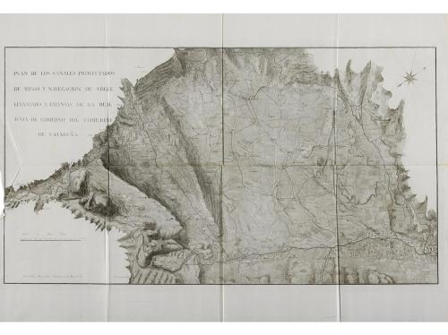 1816. LIBRO. (CATALUNYA- OBRA PÚBLICA). PLAN DE LOS CANALES 