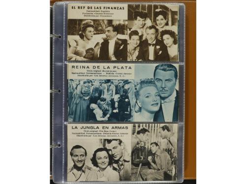 1940-1950. COLECCIONISMO. (CINE). COLECCIÓN DE TARJETONES AP