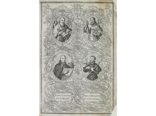 1719. LIBRO. (TIPOGRAFÍA). AZNAR DE POLANCO, JUAN CLAUDIO:. 