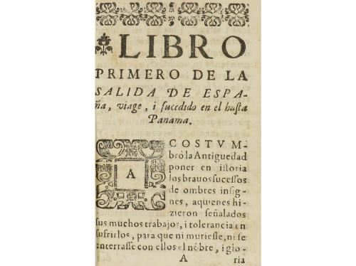 1610. LIBRO. (VIAJES-AMÉRICA). GOBEO DE VITORIA, PEDRO:. NA