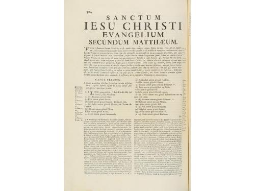 1767. LIBRO. (BIBLIA-IBARRA). DU-HAMEL, J. B.:. BIBLIA SACRA