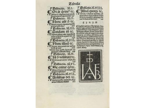 1517. LIBRO. (GÓTICO). DUNS SCOTI, JOA[N]IS:. SCRIPTU[M]... 