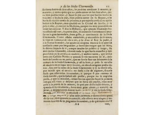 1770 ca. FOLLETOS. (LITERATURA). HISTORIA DEL MUY VALIENTE, 
