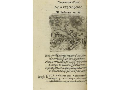 1615. LIBRO. (EMBLEMAS-NÁJERA). LOPEZ, DIEGO:. DECLARACION M