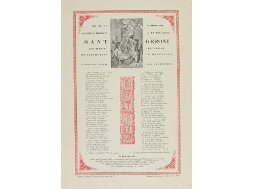 ss. XIX-XX. FOLLETOS. (LITERATURA CORDEL). LOTE DE 4 PLIEGOS