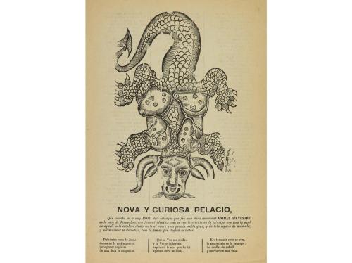 ss. XIX-XX. FOLLETOS. (LITERATURA CORDEL). LOTE DE 4 PLIEGOS