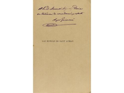 1895. LIBRO. (LITERATURA CATALANA). GUIMERÁ, ÁNGEL:. LAS MON