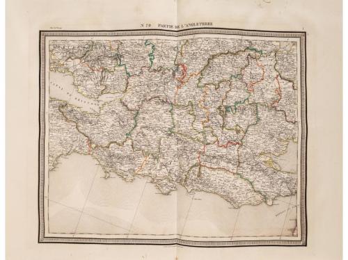 1833. LIBRO. (ATLAS). VANDER MAELEN, PHILIPPE:. ATLAS DE L&#39;E