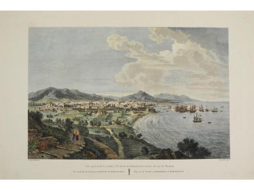 1830 ca. GRABADO. (CATALUNYA). LOTE DE CINCO GRABADOS PROVEN