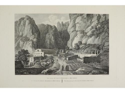 1830 ca. GRABADO. (CATALUNYA). LOTE DE CINCO GRABADOS PROVEN