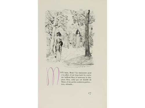 1952. LIBRO. (BIBLIOFILIA). COLETTE CHERI. Paris: Editions V